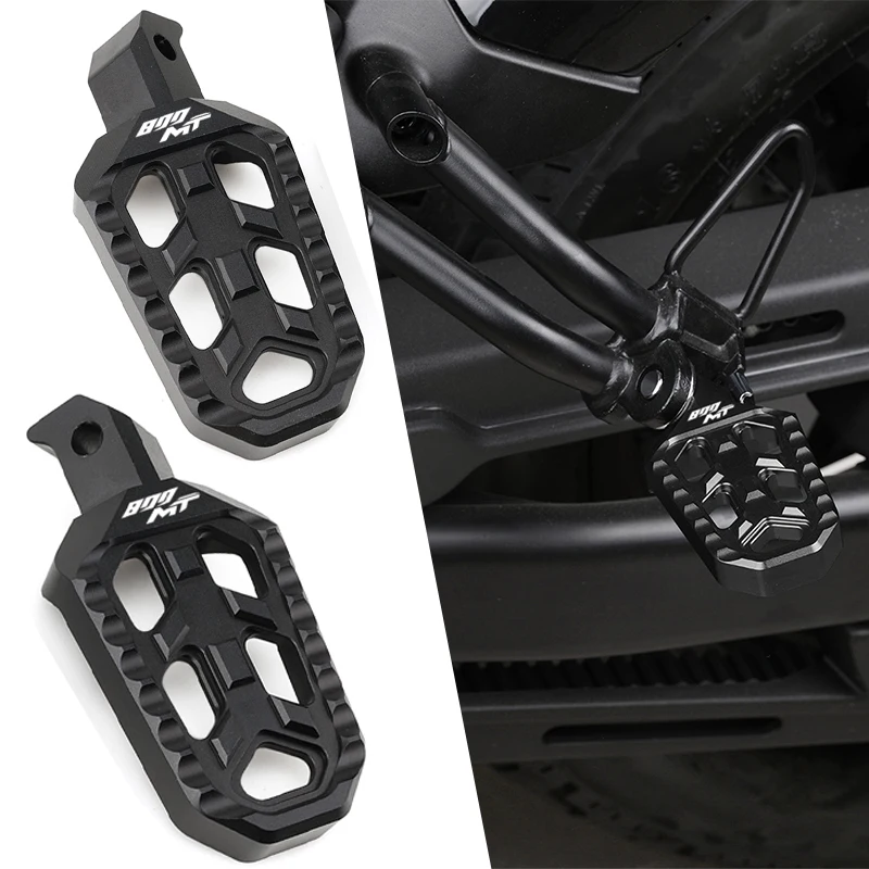 

Для CF MOTO CFMOTO 800 MT 800MT 800mt 800 Mt мотоциклетные черные, серебристые подножки, алюминиевая подставка для ног, комплект педалей с расширяемыми зубьями