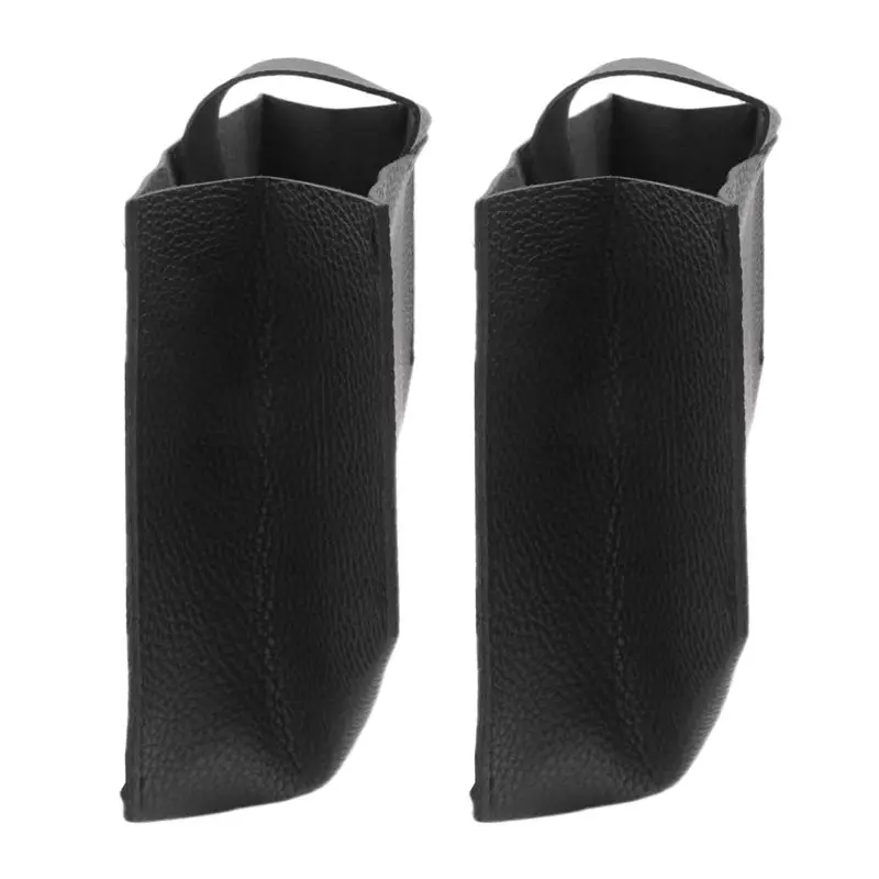 ABLG Tissue Box Cover Holder Compatible With Paper Hand Towels,Leather Paper Towel Dispenser For Tabletop,Bathroom,Car,Office