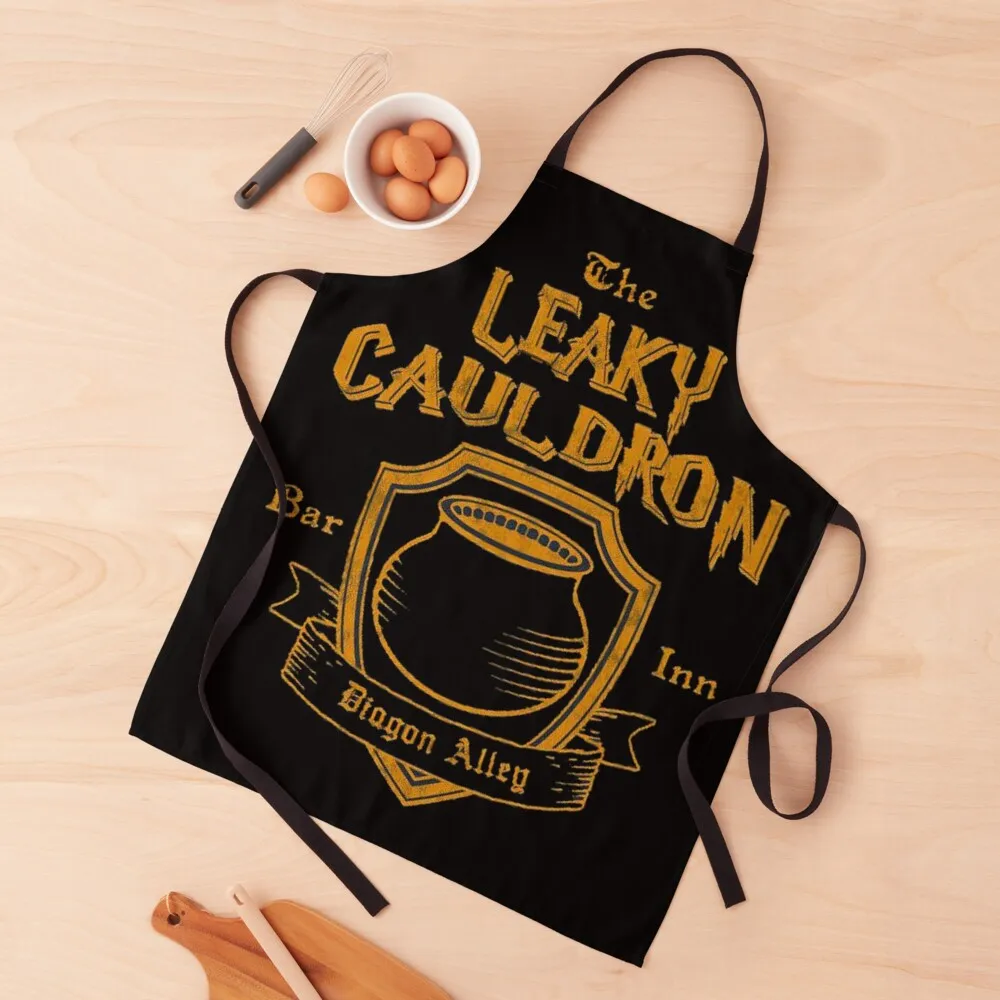 

leaky cauldron Apron work gowns for women cleaning Sexy for women halloween christmas 2025 Apron