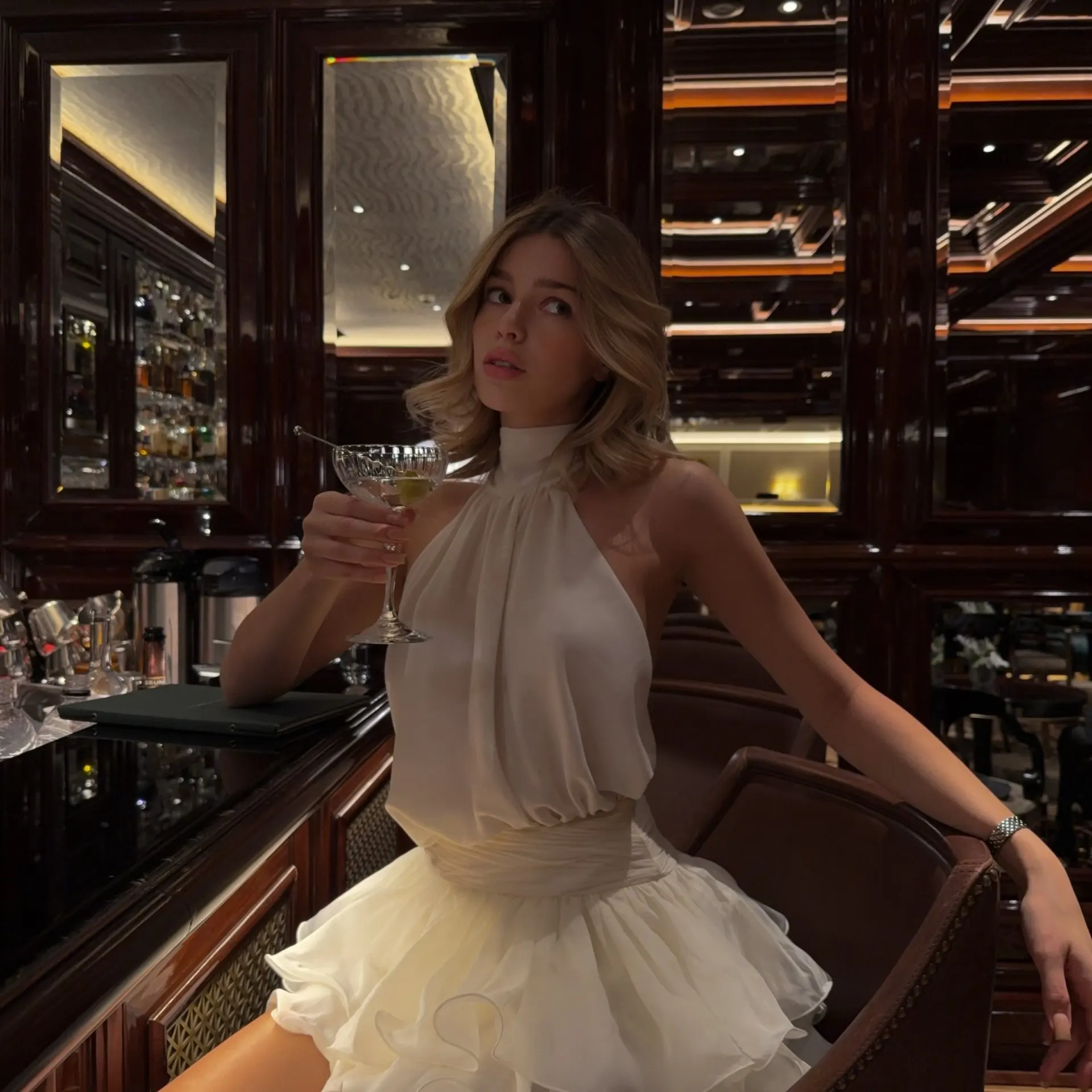 

Мини-юбка женская с высокой талией и оборками цвета слоновой кости, шифоновая летняя вечеринка, вечерние юбки на заказ, многослойная пышная сексуальная короткая юбка 2026