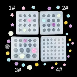 Cute Handmade Mini Cat Paw Shape Wax Seal Stamp Silicone Mold Star Snowflake Cherry Blossom DIY Craft Envelope Adhesive Wax Mold