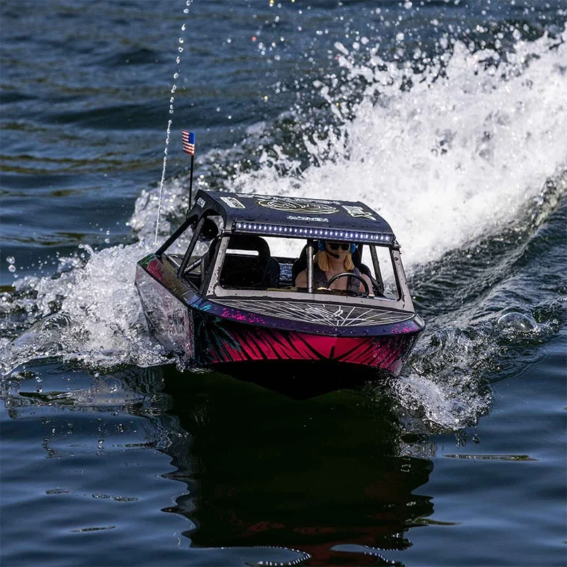 

Proboat Jetstream Jet Boat Shreddy 1/6 RTR Моделирование 24-дюймовый радиоуправляемый электрический высокоскоростной автомобиль с дистанционным управлением Модель игрушки-лодки