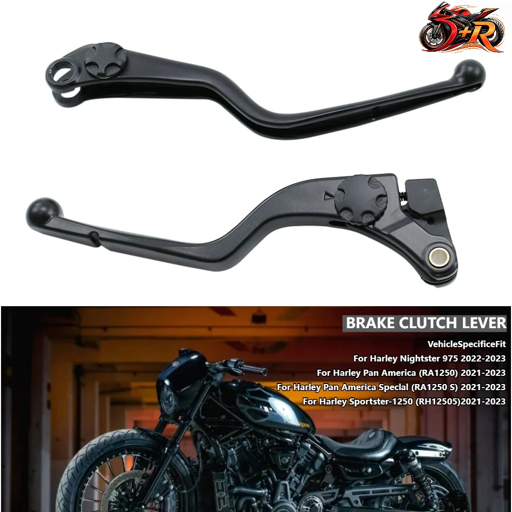 brake-clutch-levers-for-harley-nightster-975-rh975-pan-america-1250-ra1250-s-sportster-1250-rh1250s-cnc-aluminum-2022-2023-2024