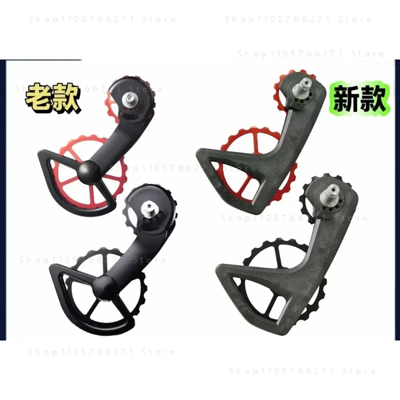 Carbon Fiber Ceramic Bearing Jockey Pulley Ultralight Rear Derailleur Guide Wheel For Road MTB Bike Upgrade Parts 2026 New