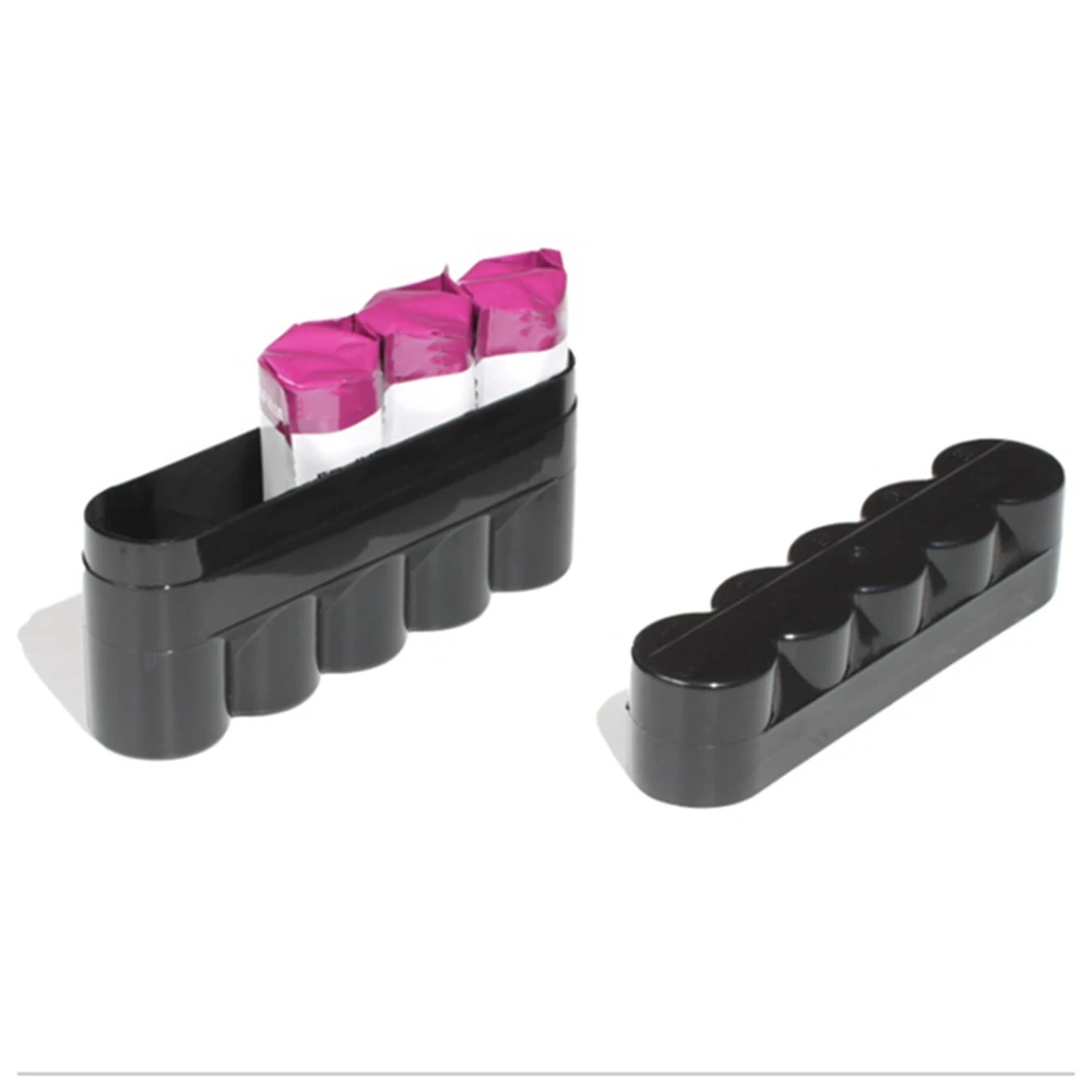 POSV-1Pcs 120 필름 케이스 보관 상자 최대 5 롤 지원 필름이없는 120 필름 하드 플라스틱 보관 상자 암실 장비