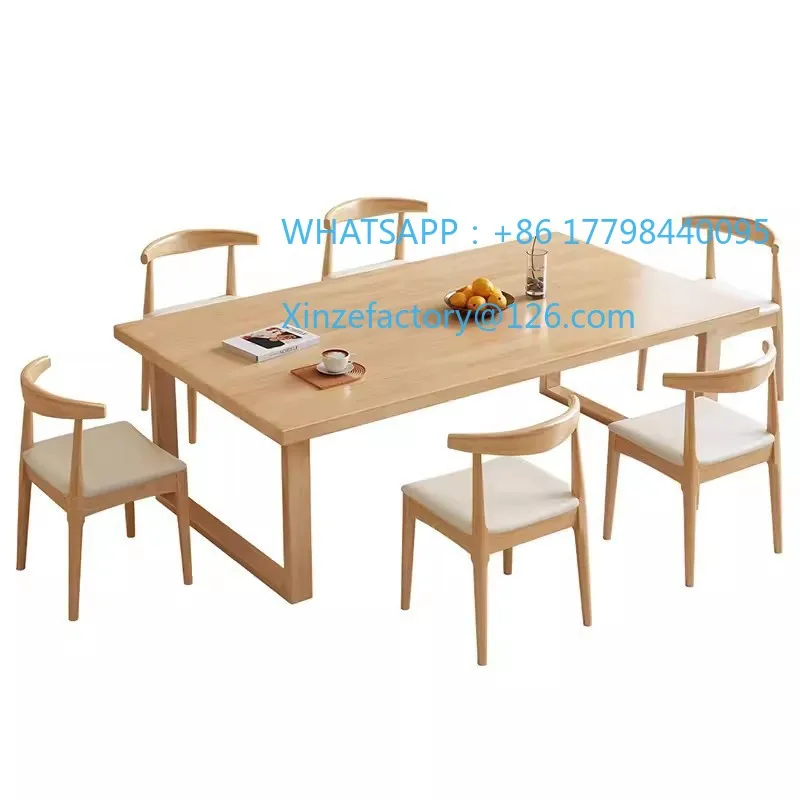 

Customizable all solid wood household simple table