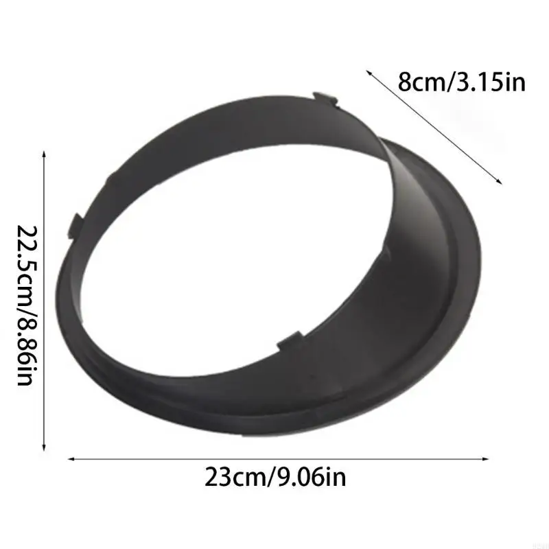 سهلة تثبيت الوصفة الأمامية الحافة الحرس الأمامي حلقات زخرفية وقائية لـ JK