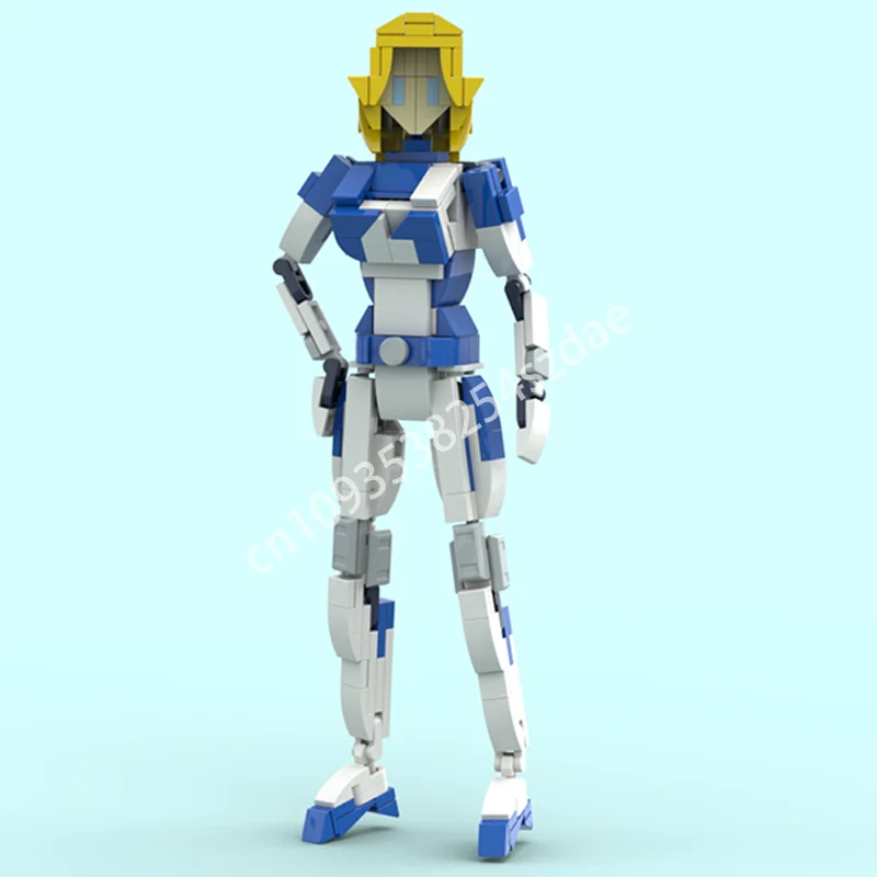 

284 шт. MOC Sue Storm, строительные блоки, пластиковый сборный кирпич, рождественская игрушка, подарок, образовательная конструкция, креативная STEM