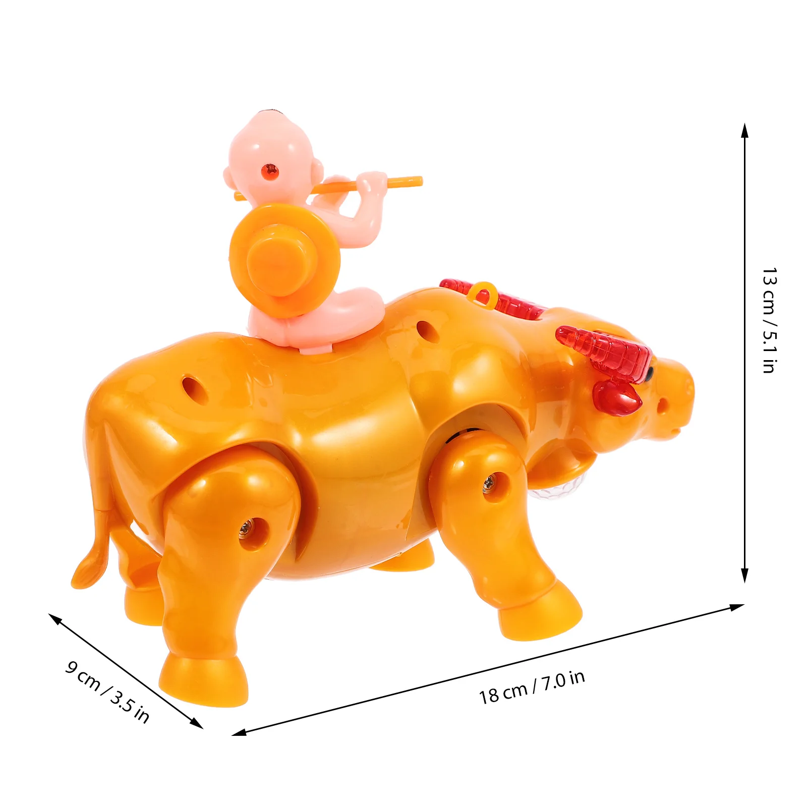 الماشية الكهربائية المشي إلى الأمام الأطفال التفاعلية الإبداعية الموسيقية الخفيفة اللعب التعليمية متعة للأطفال هدية