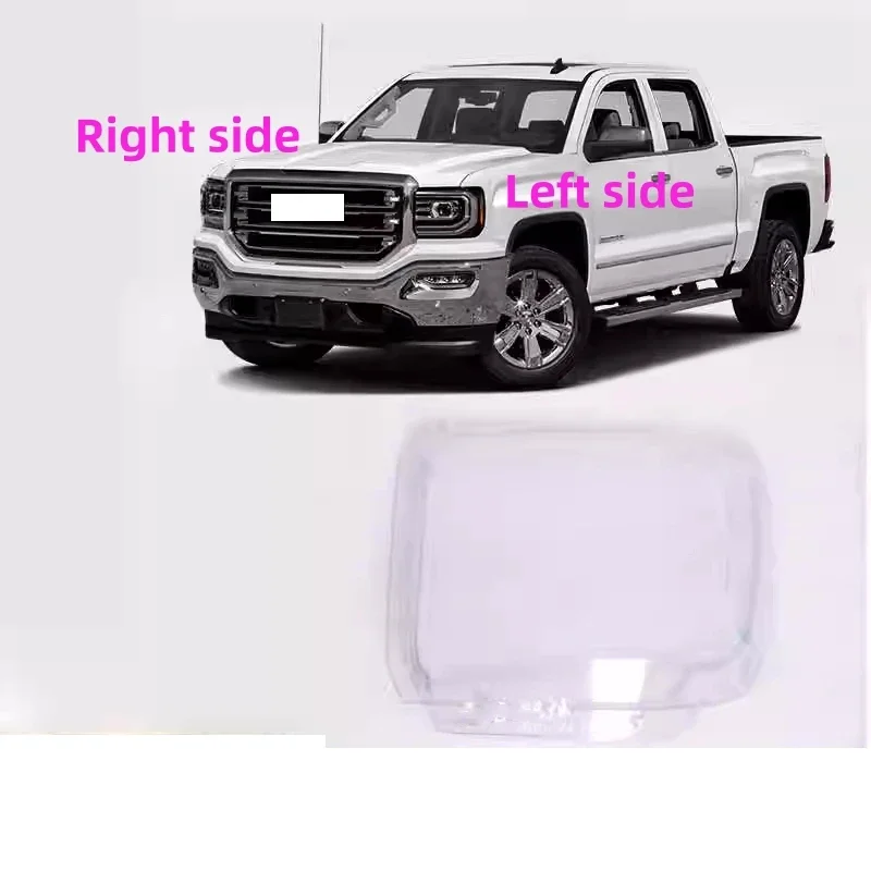 

For GMC Sierra 2014 2015 2016 2017 2018 Car Headlamp Lens Headlight Shell Replacement Headlight Cover Headlight Glass