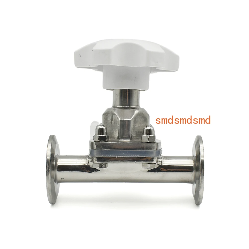 Tri Clamp Sanitary Diaphragm Valve - SS316L Corrosion-Resistant for DN15/20/25/50(1.5