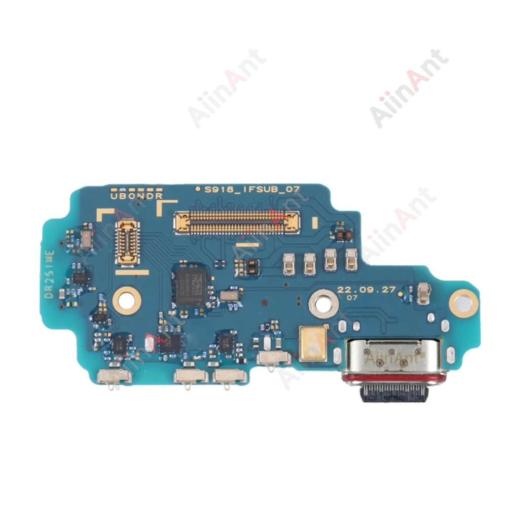 USB Charger Board Dock Connector Charging Port Flex Cable For Samsung Galaxy S23 Plus Ultra FE S916B S916N S918B S918E S911B image 2