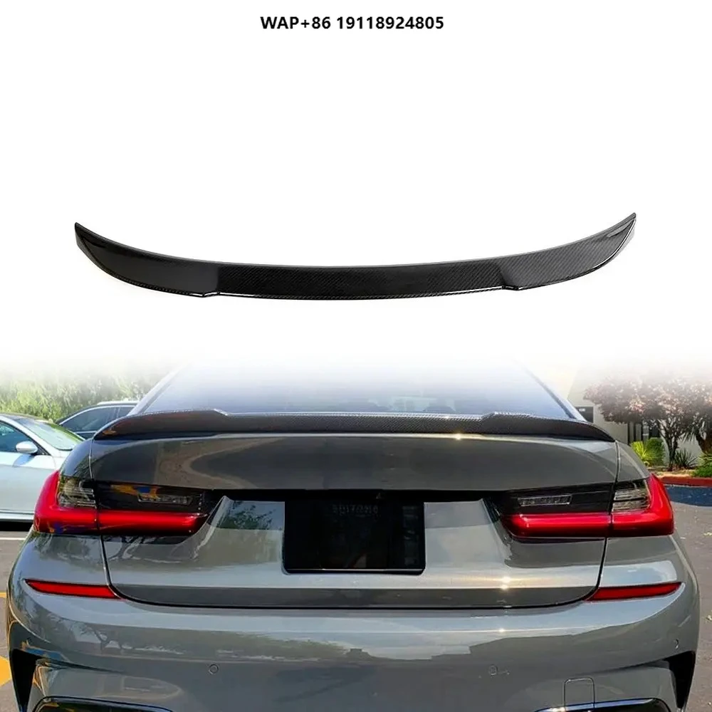 

Dry Carbon Fiber Rear Wing Trunk Spoiler for B-WM 3 Series G20 G28 G80 M3 2022