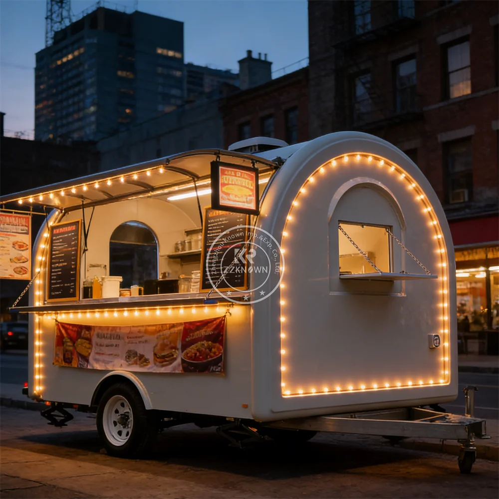 

Legal Registration Food Truck Concession Trailer Commercial Coffe Food Van Ice Cream Mobile Food Truck With Full Kitchen