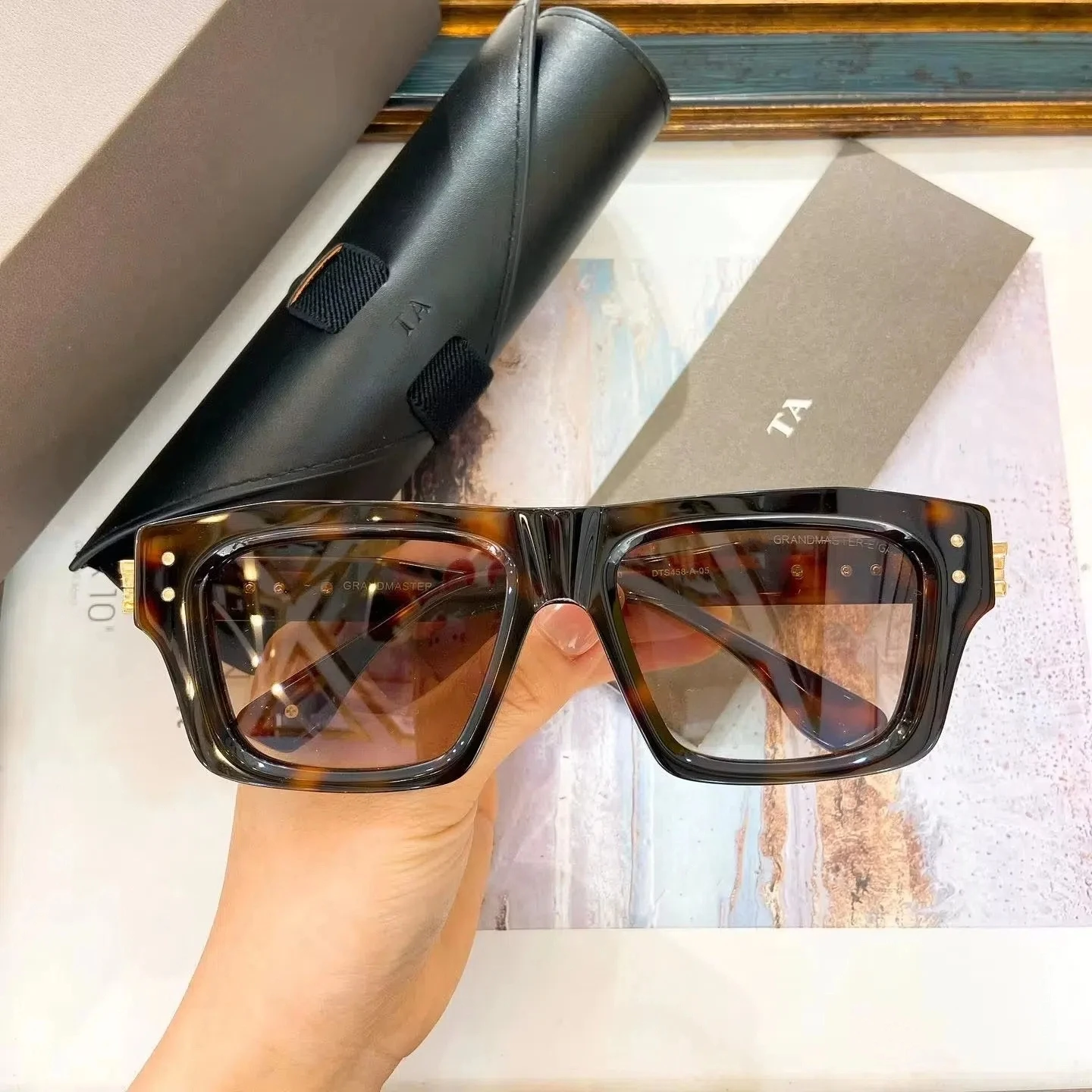 

Original Factory For DIYTA DT GRANDMASTER-EIGHT DTS458-A With Brand Box UV400 Gradient Driving Anti-Glare Men Women Sunglasses