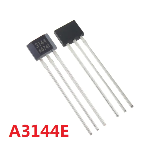 Free Shipping One Lot 10pcs NEW A3144 A3144E OH3144E Hall Effect Sensor High sensitivity 3144 44E