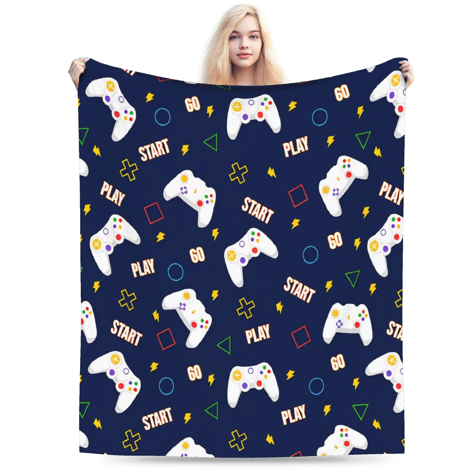 Super Warm Blanket Kids Picnic The Evolution of Video Game Throw Blanket For Couch Chair Sofa Bed Fashion Sofa Bed Cover
