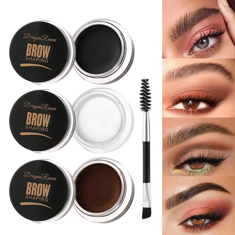 Wild Eyebrows Cream With Eyebrow Brush Concealer Square Eye Brow For Women Eyebrow Gel Beauty Makeup Cosmetics