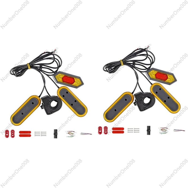 Turn Signal Lamps For Xiaomi Mi Electric Scooter M365/ PRO/1S /Lite /Essential Scooter Reflective Rear Light Accessories