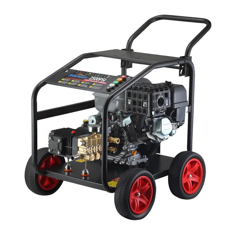 

Gasoline Engine Pressure Washing Machine Cold Water 2500psi 150bar 40L/Min High Pressure Washer