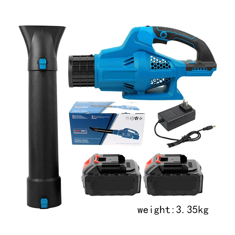 

Storm Gun Hair Dryer Electric Blower High Power Leaf Blower Snowblower Dust Blower Lithium Battery, Storm