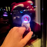 Kpop Stay Mini Light Stick Rings Electronic Lights Finger Rings for Women Girls