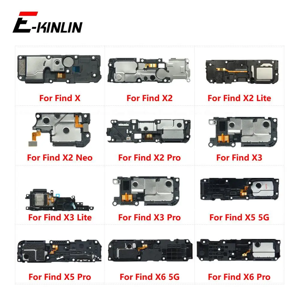 Rear Buzzer Ringer Module Loudspeaker For OPPO Find X X2 X3 X5 X6 Pro Lite Neo 5G Loud Speaker Flex Cable