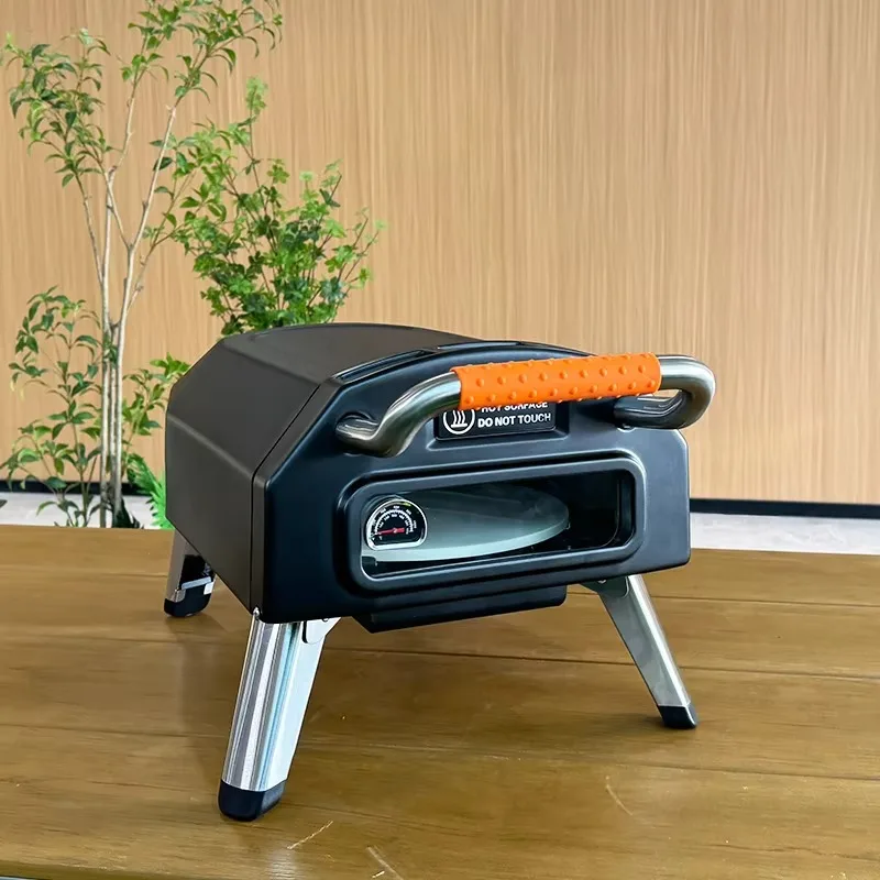 Pizza Oven Rotating Stone Small Outdoor Gas Fire Oven Pizza for Sale