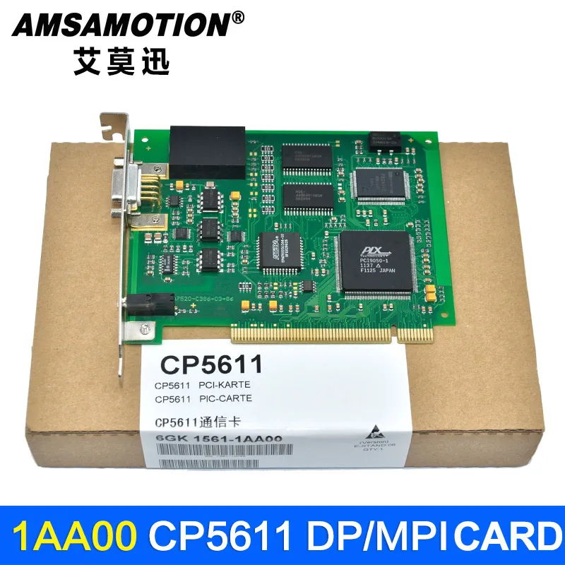 Imagem -02 - Cartão 6gk 15611aa00 da Comunicação 6gk para Siemens S7200 300 400plc Ano Warrenty Cp5611 Pci Profibus Mpi Ppi Cartão 6gk15611aa00