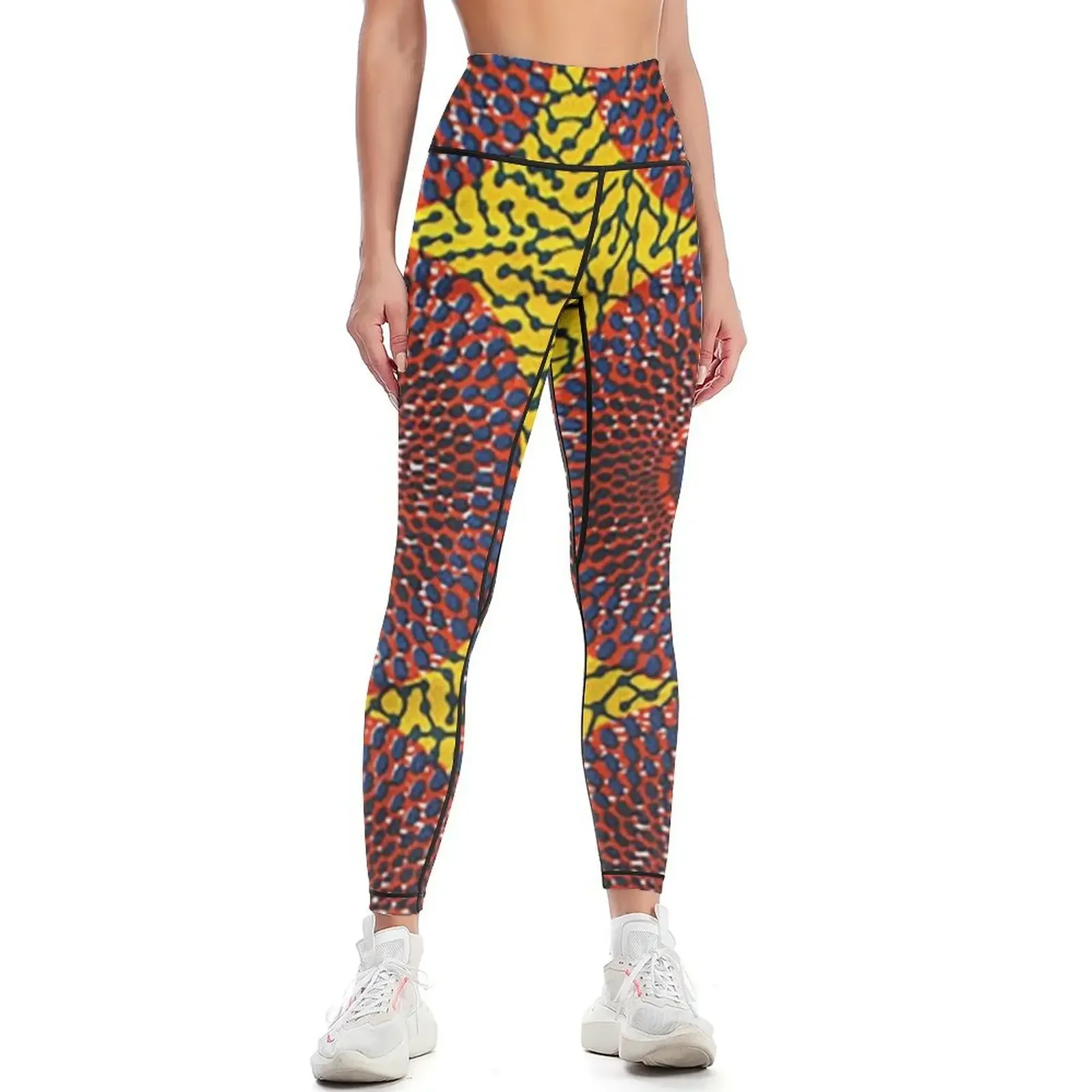 

African Print design Edition 11 Leggings Tight fitting woman Pants sport Women's sports gym womans Womens Leggings