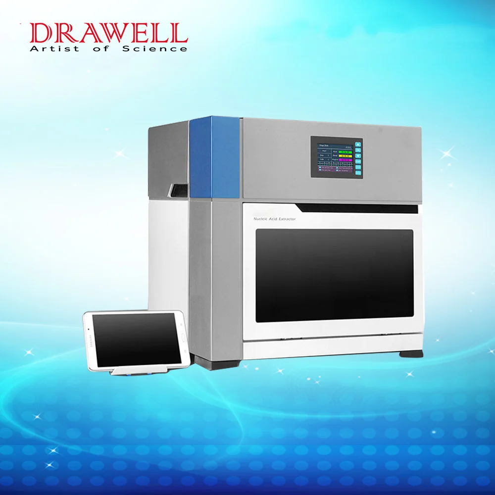 Drawell Libex Genexpert PCR Machine Labapparatuur Automatische nucleische zuur DNA RNA-extractiemachine voor PCR