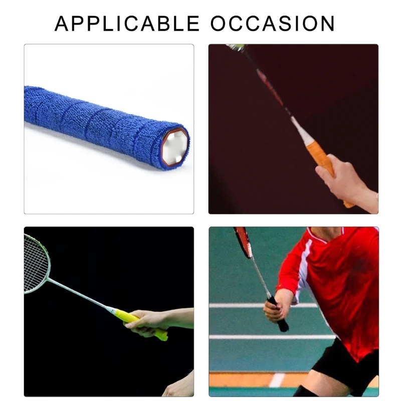 Handle Tape Absorbent Racket Grip Tennis Racket Grip Sweatband Racket Wrap Tape