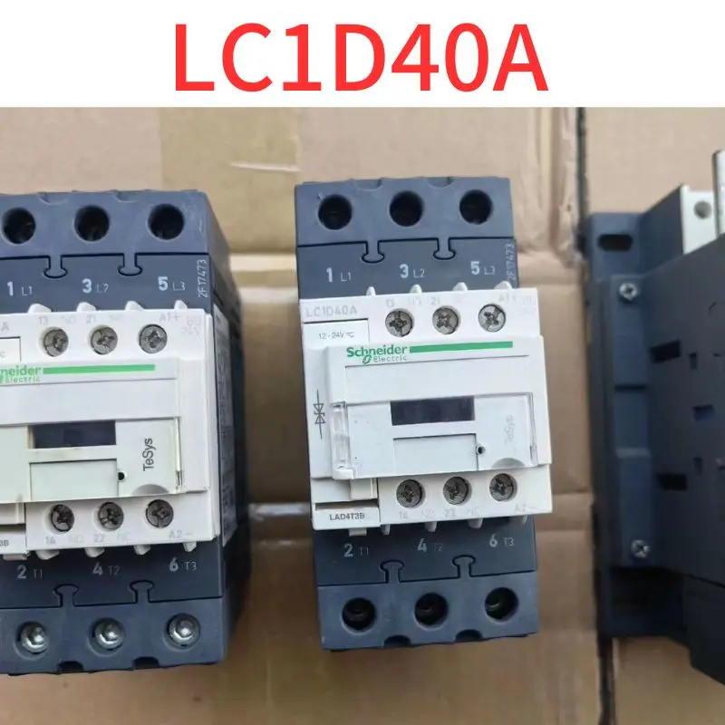 

Second-hand Contactor LC1D40A Coil 24V