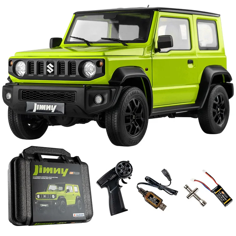 

FMS Jimny 1/12 RC Crawler 2,4G 4WD RTR внедорожник, радиоуправляемая шкала, фотоаппарат с дистанционным управлением для взрослых