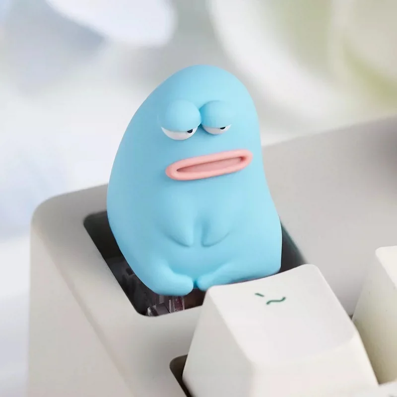 Ugly Cute ESC Keycap Personality Resin Custom Keycap for Mechanical Keyboard Novelty Artisan Cute Keycaps MX Switch Gift DIY