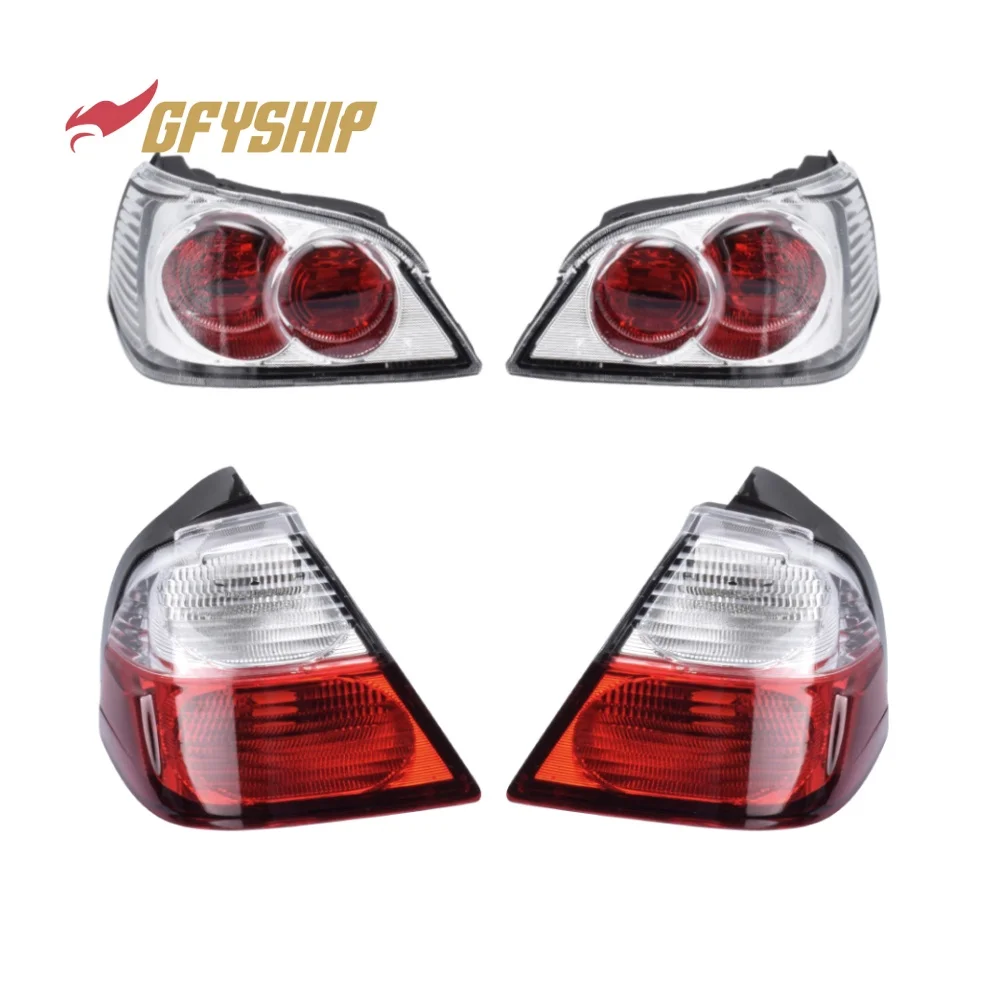 Rear Trunk Upper + Lower Saddlebag Tail Light Assembly Kit For Honda GL1800 Goldwing   2006-2010