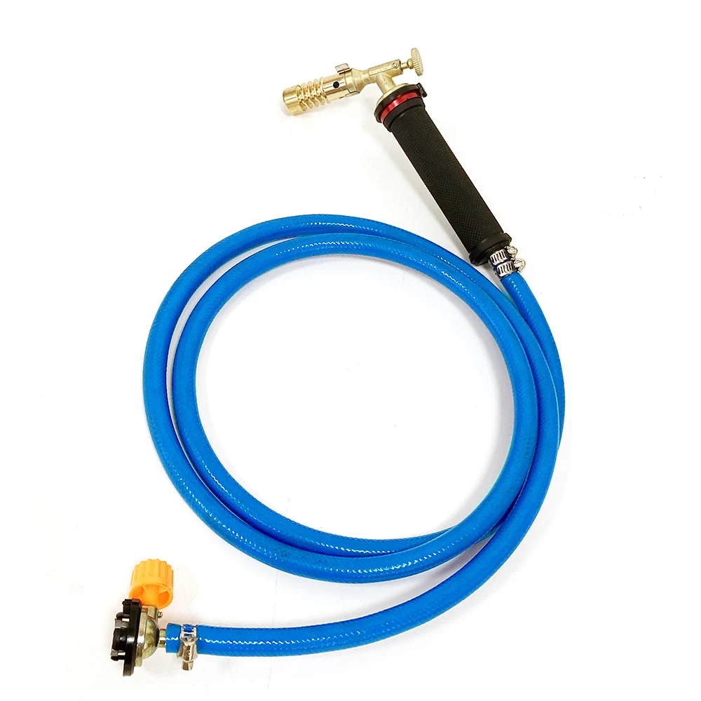 Butane Gas Torch Professional Gas Welding Torch with Hose Copper Soldering Brazing Repair Soldering Tool Propane Welding Torches