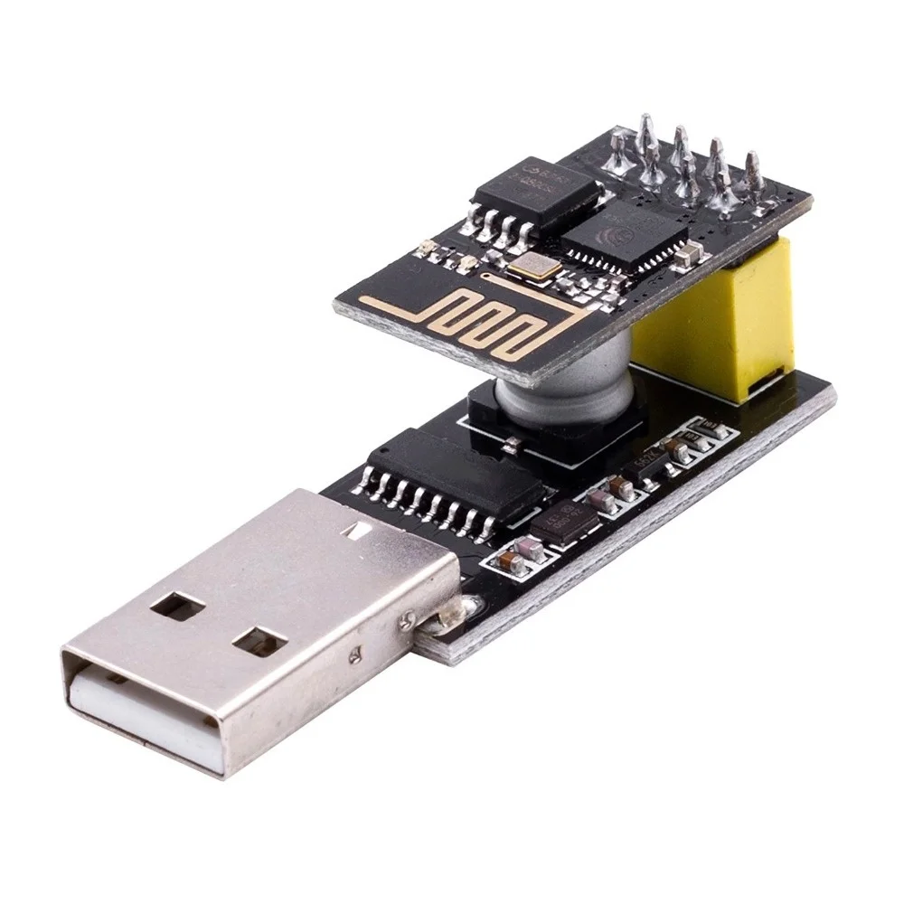 ESP01 adattatore programmatore UART GPIO0 ESP-01 Adaptaterr ESP8266 CH340G USB a ESP8266 modulo scheda di sviluppo Wifi Wireless seriale