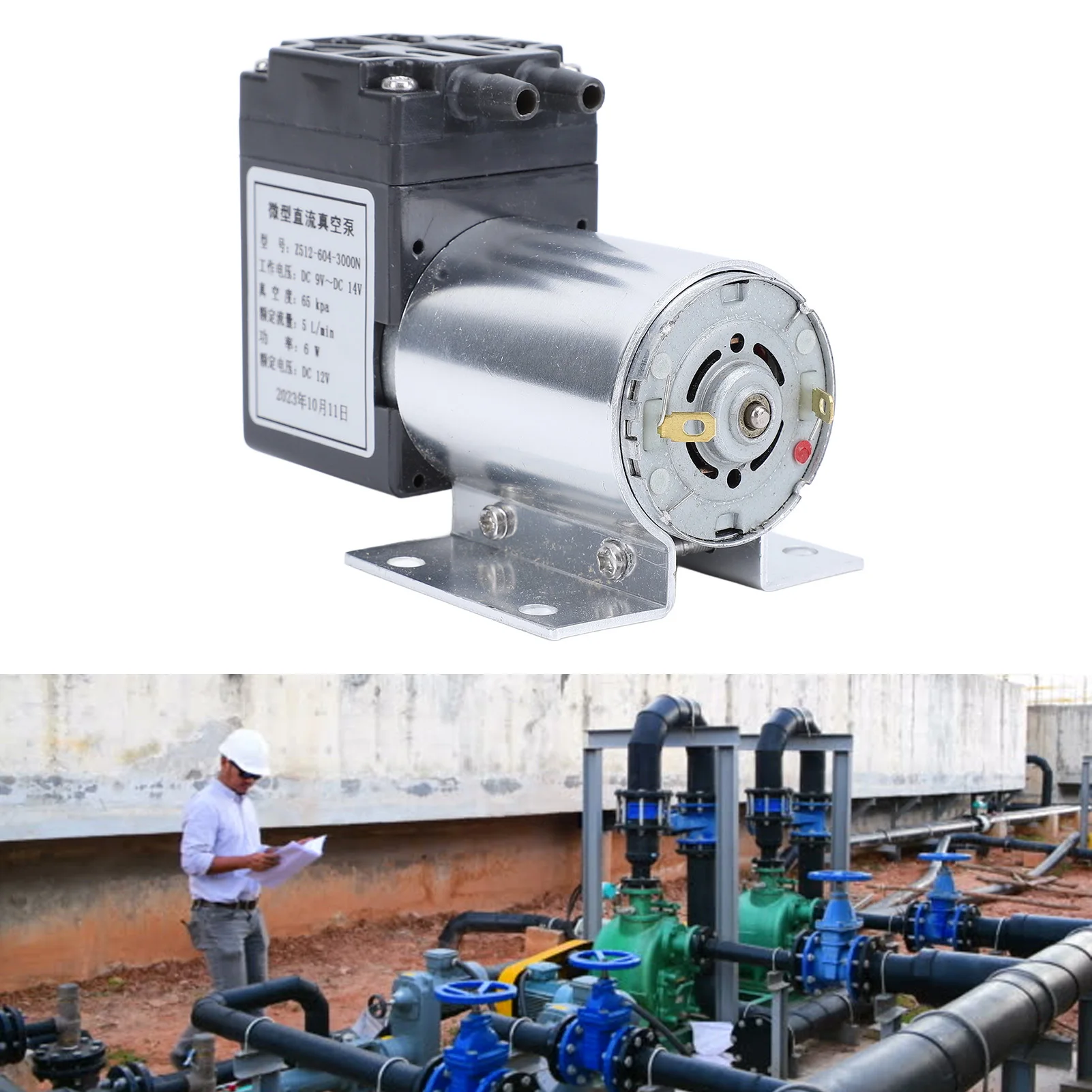 Oilless Vacuum Pump…