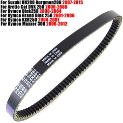 For Arctic Cat DVX 250 DVX250 2006-2008 Rubber Drive Belt For Kymco Maxxer 300 KXR250 KXR Grand Dink 250 Dink250 2000-2004
