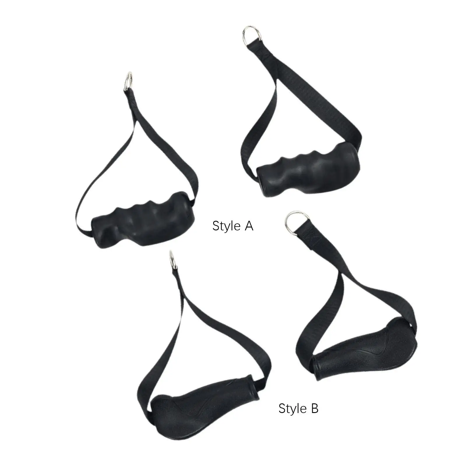 2Pcs Exercise Handles Comfortable Men Women Replacement Working Out Handles for Pulley System Yoga Home Gym Fitness Pilates