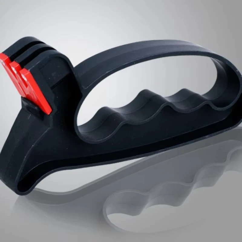 Aiguiseur de couteaux et de ciseaux ergonomique léger multifonction, système d'affûtage V-Grind, pour droitiers