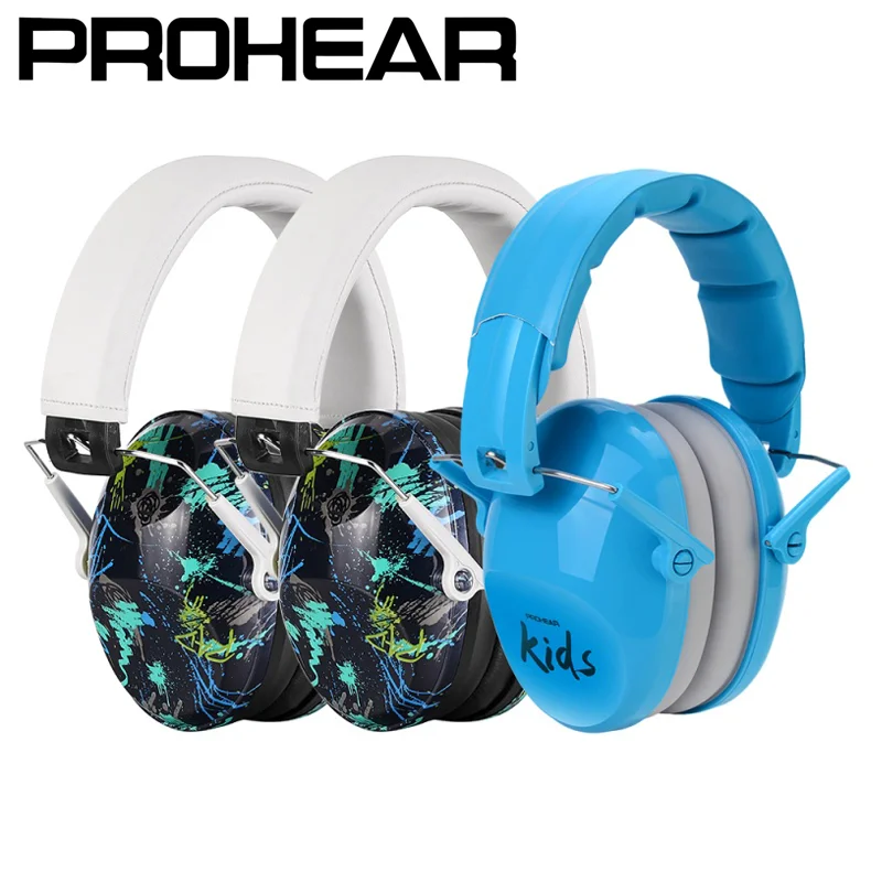 prohear-3pcs-cartoon-printed-toddlers-earmuffs-professional-safety-passive-noise-cancellation-ear-protector-hearing-protectors