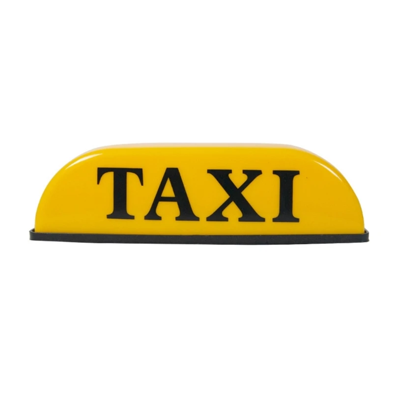 A70F Magnetic Taxi Light Waterproof Taxi Roof Sign Taxi Cab Sign Lamp LED Taxi Board Light Sign Indicator Lamp Quick Install