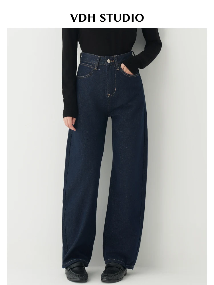 

Утягивающие широкие джинсы с высокой талией, женские повседневные джинсы, весенняя мода, груша, прямые свободные джинсовые брюки