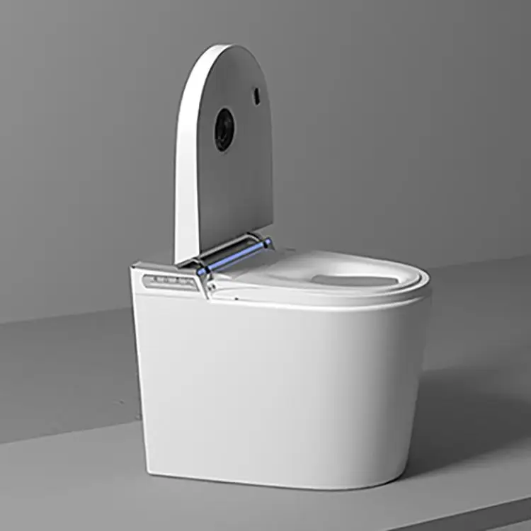 

Automatic Ceramic Wc Toilets Wall Hang Smart Toilet White Wall Mounted Suspended Intelligent Toilet