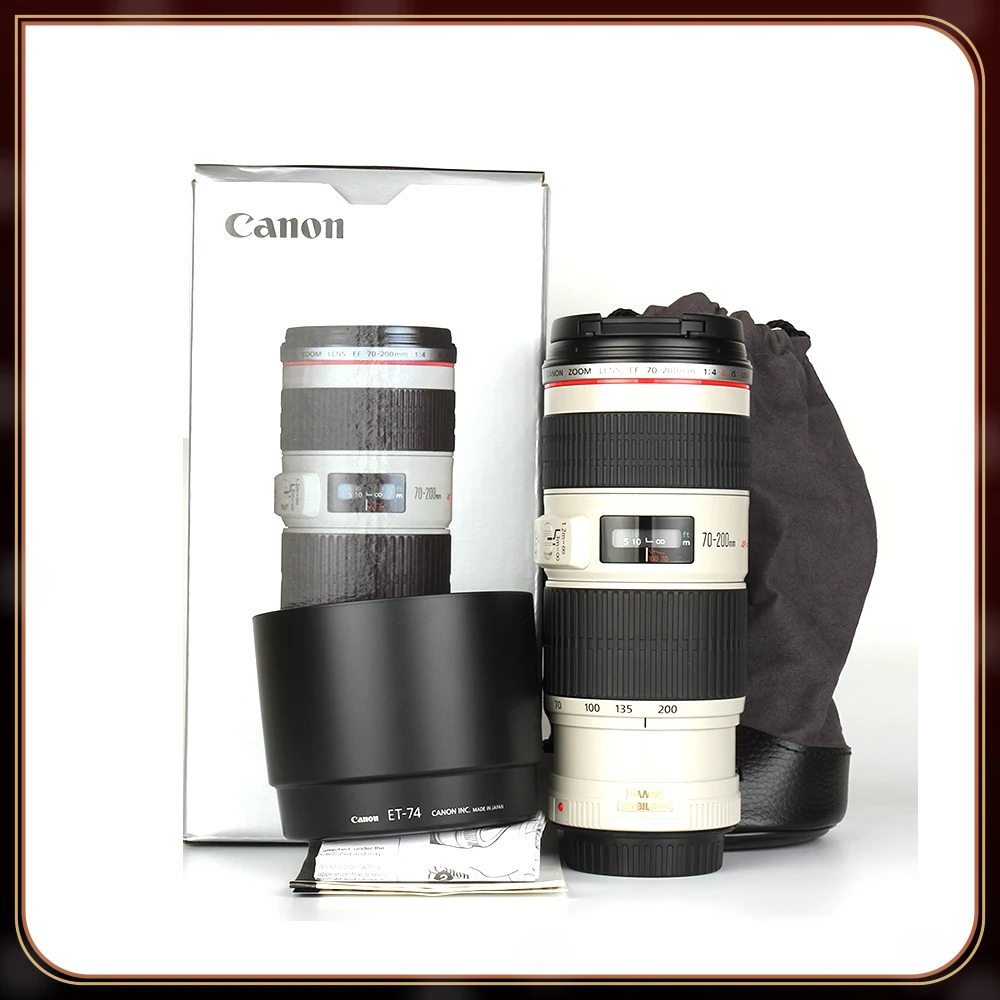 Canon EF 70-200mm f/4L IS USM Lens