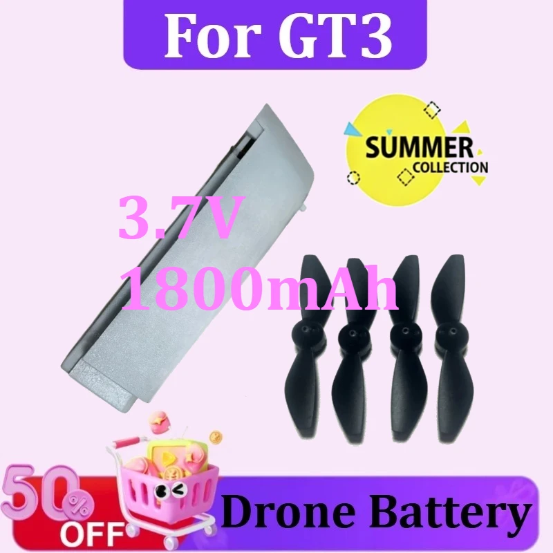 

3.7V 1800mAh Drone Battery For LSRC GT3MAX / GT3 Dron Battery For GT3 RC Quadcopter Replacement Battery Accessory Parts