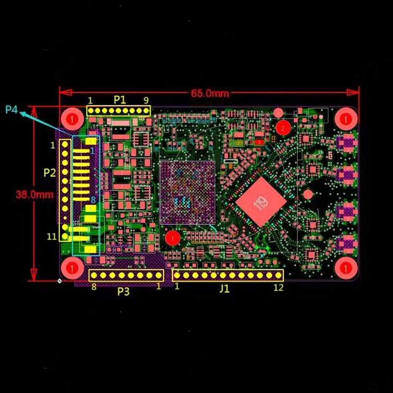 VONETS bridge routing gigabit VM1200 embedded WiFi to wired module with dual UART TTL level (3.3V) data transmission interface