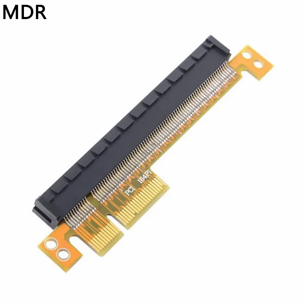 

MDR PCI-E Express 4x to PCIE 16x Riser Card Converter Male to Female Extender Adapter Support PCIe 4X Card 8X Card 16X Card